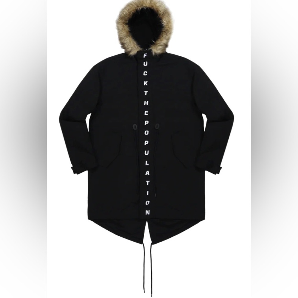 FTP Spell Out Fishtail Parka